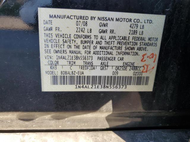 Photo 11 VIN: 1N4AL21E38N556373 - NISSAN ALTIMA 2.5 