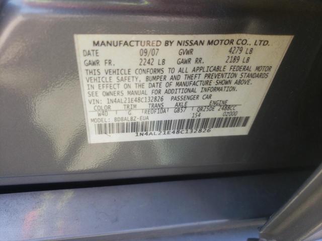 Photo 11 VIN: 1N4AL21E48C132826 - NISSAN ALTIMA 