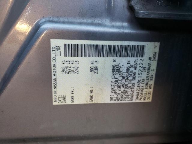 Photo 11 VIN: 1N4AL21E49C152222 - NISSAN ALTIMA 