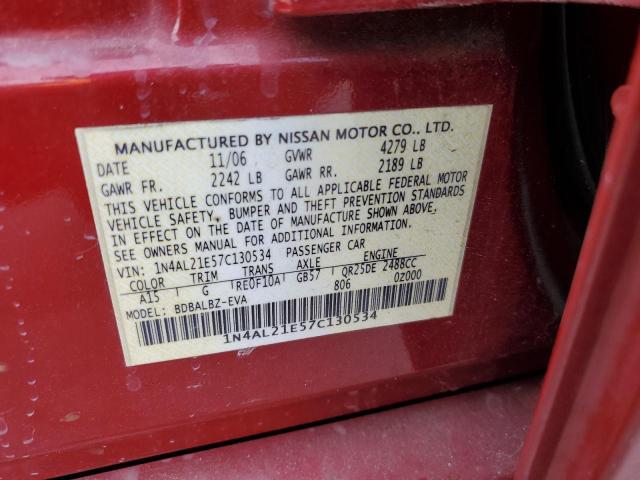 Photo 11 VIN: 1N4AL21E57C130534 - NISSAN ALTIMA 