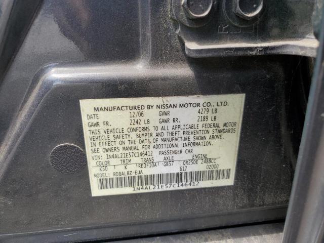 Photo 11 VIN: 1N4AL21E57C146412 - NISSAN ALTIMA 