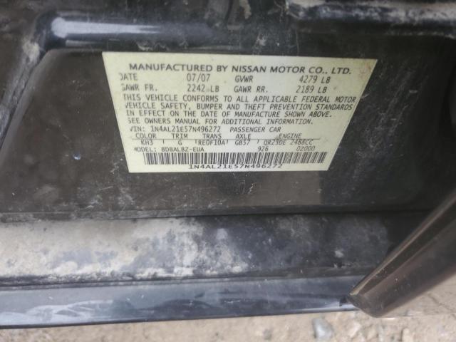 Photo 11 VIN: 1N4AL21E57N496272 - NISSAN ALTIMA 