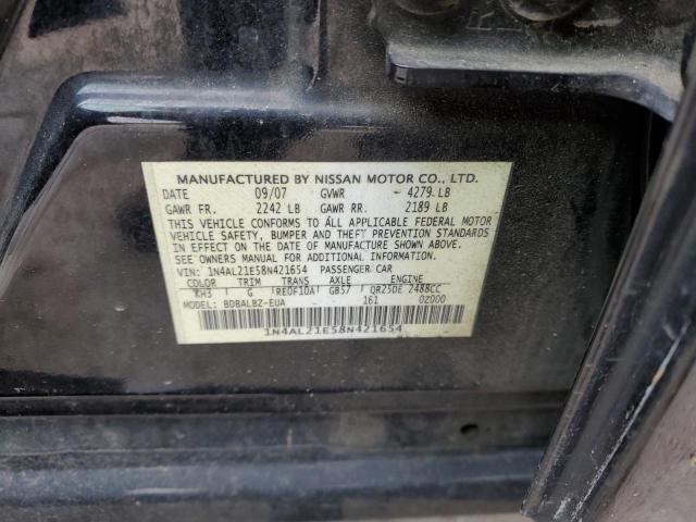 Photo 11 VIN: 1N4AL21E58N421654 - NISSAN ALTIMA 