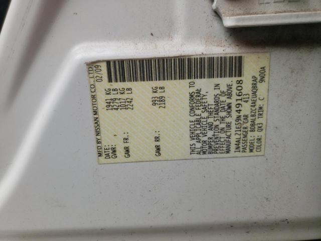 Photo 11 VIN: 1N4AL21E59N491608 - NISSAN ALTIMA 