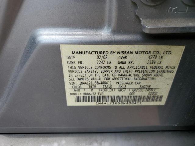 Photo 11 VIN: 1N4AL21E68N488411 - NISSAN ALTIMA 