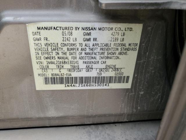 Photo 11 VIN: 1N4AL21E68N530141 - NISSAN ALTIMA 