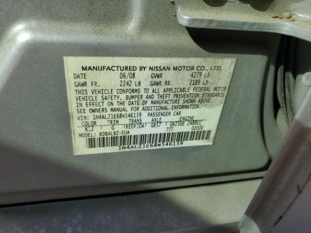 Photo 11 VIN: 1N4AL21E68N546159 - NISSAN ALTIMA 