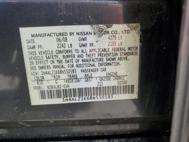 Photo 11 VIN: 1N4AL21E68N550583 - NISSAN ALTIMA 