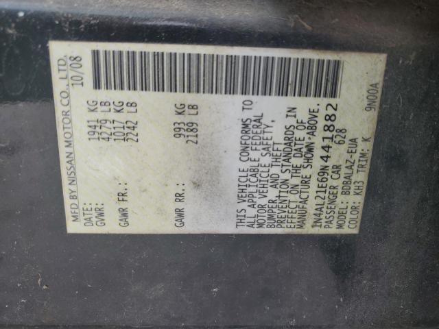 Photo 11 VIN: 1N4AL21E69N441882 - NISSAN ALTIMA 