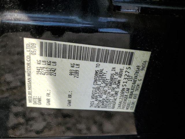 Photo 11 VIN: 1N4AL21E69N513275 - NISSAN ALTIMA 