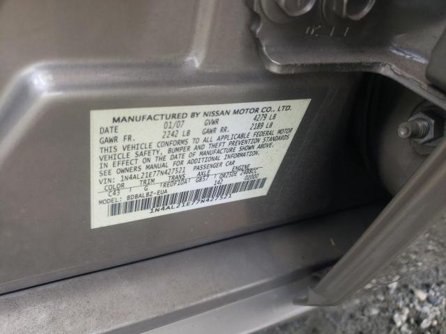 Photo 11 VIN: 1N4AL21E77N427521 - NISSAN ALTIMA 2.5 