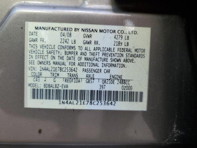 Photo 11 VIN: 1N4AL21E78C253642 - NISSAN ALTIMA 