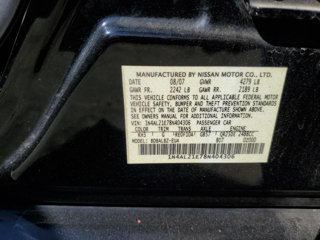 Photo 11 VIN: 1N4AL21E78N404306 - NISSAN ALTIMA 2.5 