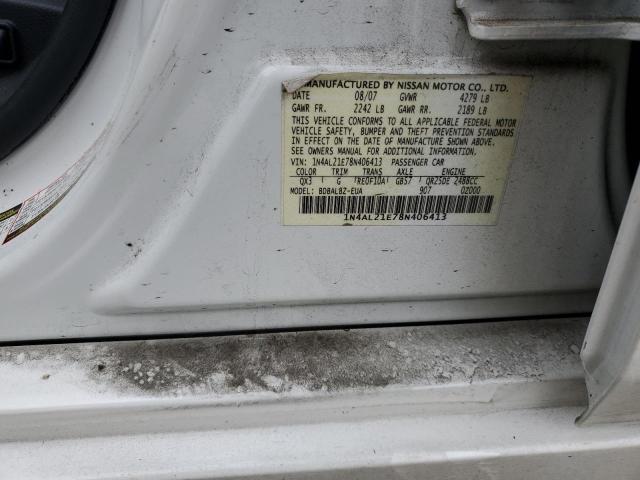 Photo 11 VIN: 1N4AL21E78N406413 - NISSAN ALTIMA 