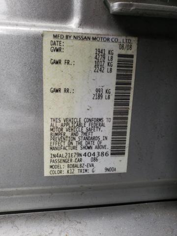 Photo 11 VIN: 1N4AL21E79N404386 - NISSAN ALTIMA 