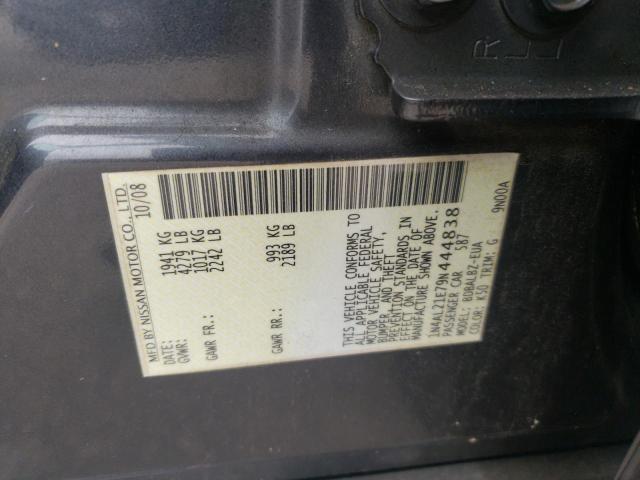 Photo 11 VIN: 1N4AL21E79N444838 - NISSAN ALTIMA 2.5 