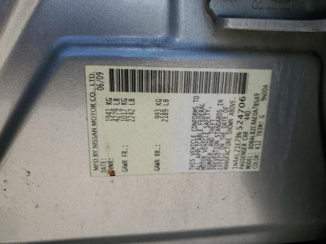 Photo 11 VIN: 1N4AL21E79N524706 - NISSAN ALTIMA 