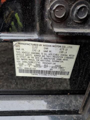 Photo 11 VIN: 1N4AL21E88C172763 - NISSAN ALTIMA 2.5 