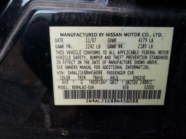 Photo 11 VIN: 1N4AL21E88N456088 - NISSAN ALTIMA 2.5 