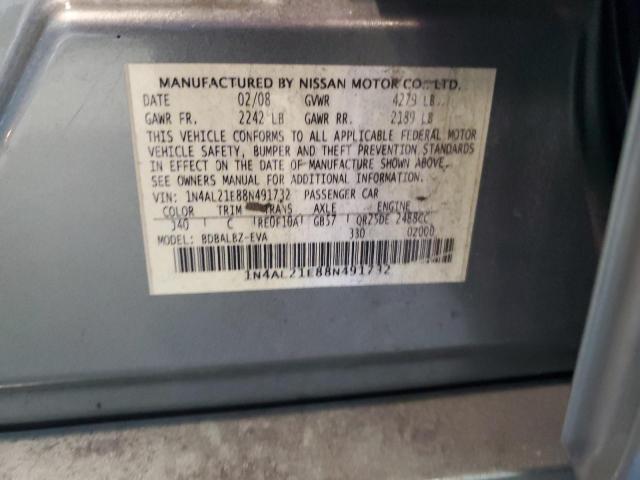 Photo 11 VIN: 1N4AL21E88N491732 - NISSAN ALTIMA 