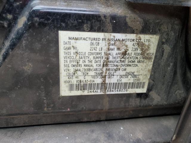 Photo 11 VIN: 1N4AL21E88N548026 - NISSAN ALTIMA 