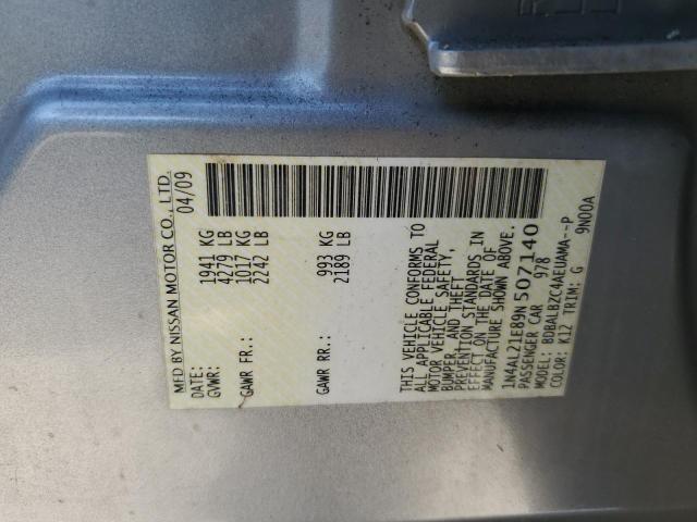 Photo 11 VIN: 1N4AL21E89N507140 - NISSAN ALTIMA 