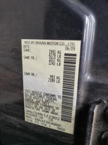 Photo 9 VIN: 1N4AL21E89N522902 - NISSAN ALTIMA 