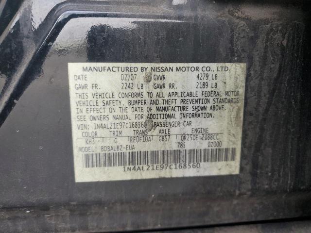 Photo 11 VIN: 1N4AL21E97C168560 - NISSAN ALTIMA 2.5 