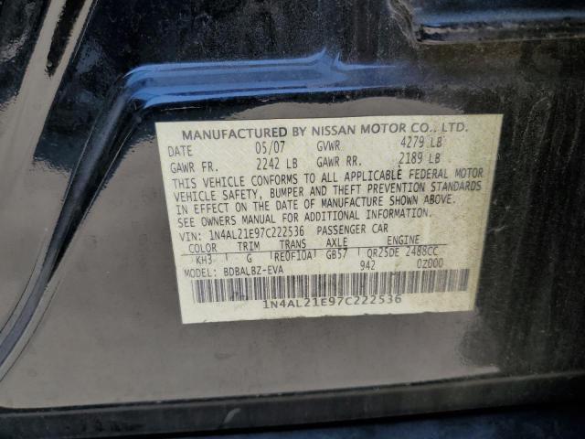 Photo 11 VIN: 1N4AL21E97C222536 - NISSAN ALTIMA 2.5 