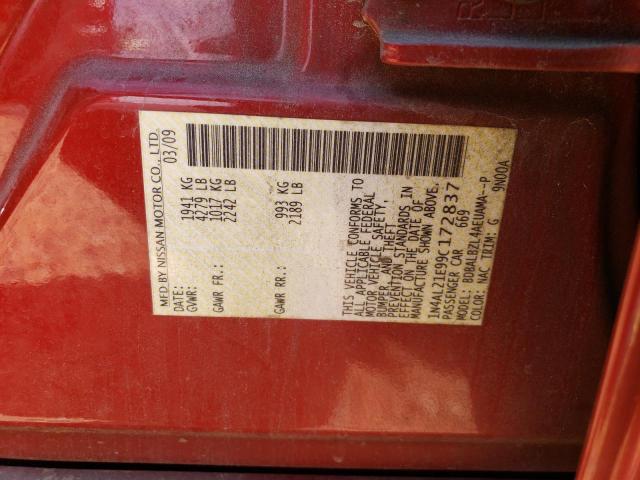 Photo 11 VIN: 1N4AL21E99C172837 - NISSAN ALTIMA 