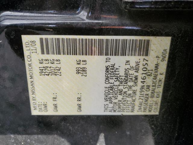 Photo 11 VIN: 1N4AL21E99N461057 - NISSAN ALTIMA 2.5 