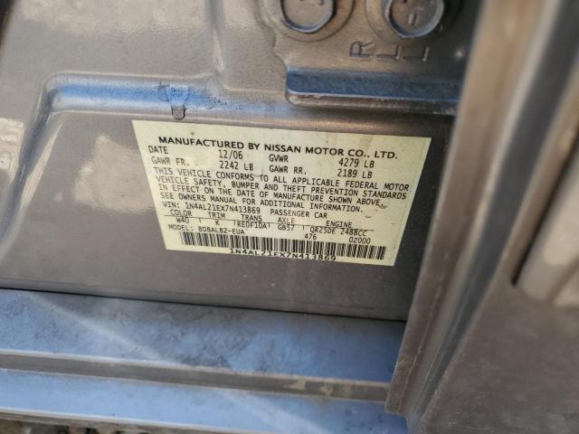 Photo 11 VIN: 1N4AL21EX7N413869 - NISSAN ALTIMA 