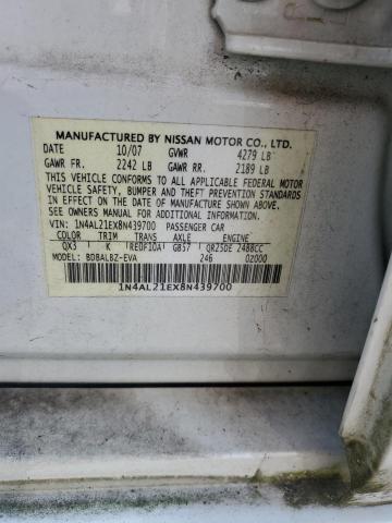 Photo 11 VIN: 1N4AL21EX8N439700 - NISSAN ALTIMA 