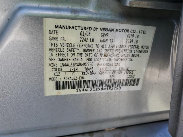 Photo 11 VIN: 1N4AL21EX8N482790 - NISSAN ALTIMA 2.5 