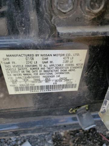 Photo 11 VIN: 1N4AL21EX8N560064 - NISSAN ALTIMA 