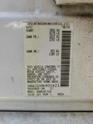 Photo 11 VIN: 1N4AL21EX9N405421 - NISSAN ALTIMA 2.5 