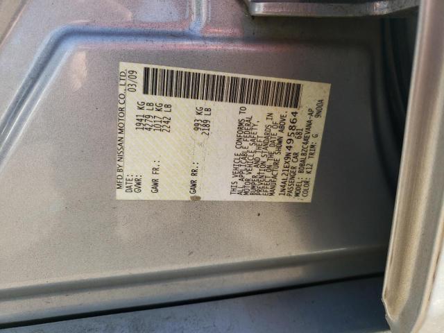 Photo 12 VIN: 1N4AL21EX9N495864 - NISSAN ALTIMA 