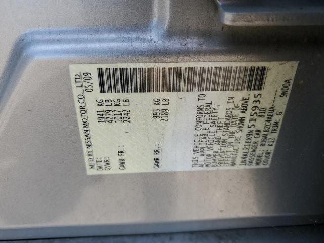 Photo 11 VIN: 1N4AL21EX9N515935 - NISSAN ALTIMA 