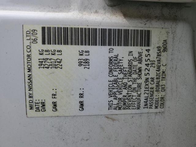 Photo 11 VIN: 1N4AL21EX9N524554 - NISSAN ALTIMA 