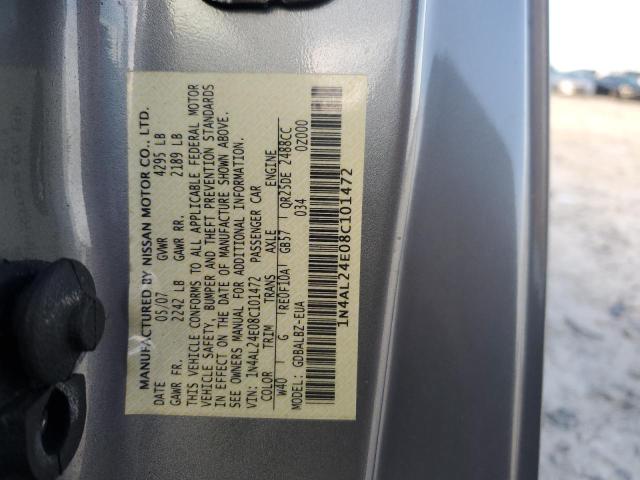 Photo 11 VIN: 1N4AL24E08C101472 - NISSAN ALTIMA 2.5 