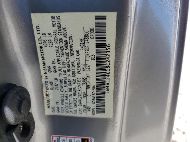 Photo 11 VIN: 1N4AL24E18C242356 - NISSAN ALTIMA 