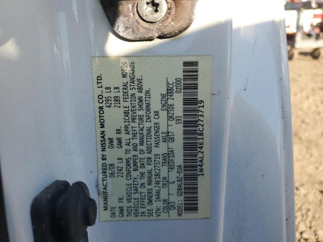 Photo 11 VIN: 1N4AL24E18C273719 - NISSAN ALTIMA 