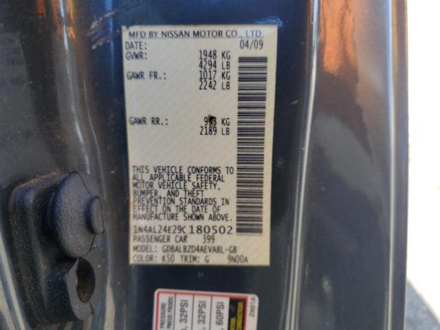 Photo 11 VIN: 1N4AL24E29C180502 - NISSAN ALTIMA 