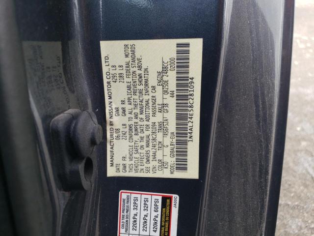 Photo 11 VIN: 1N4AL24E58C281094 - NISSAN ALTIMA 