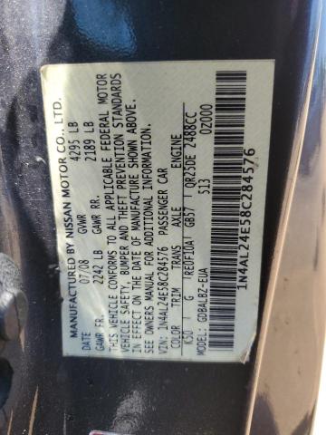 Photo 11 VIN: 1N4AL24E58C284576 - NISSAN ALTIMA 2.5 