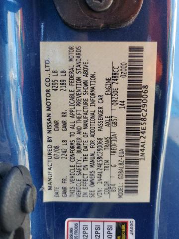 Photo 11 VIN: 1N4AL24E58C290068 - NISSAN ALTIMA 