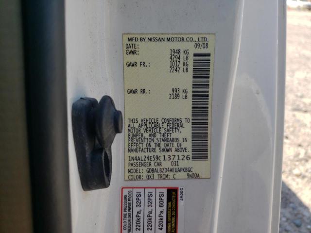 Photo 12 VIN: 1N4AL24E59C137126 - NISSAN ALTIMA 2.5 