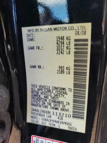 Photo 12 VIN: 1N4AL24E69C113210 - NISSAN ALTIMA 