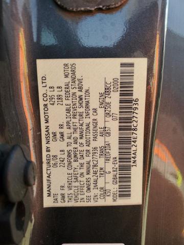 Photo 11 VIN: 1N4AL24E78C277936 - NISSAN ALTIMA 