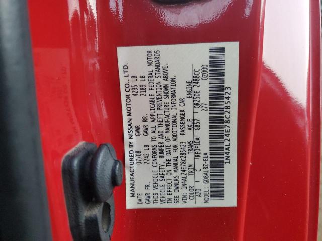 Photo 11 VIN: 1N4AL24E78C285423 - NISSAN ALTIMA 2.5 